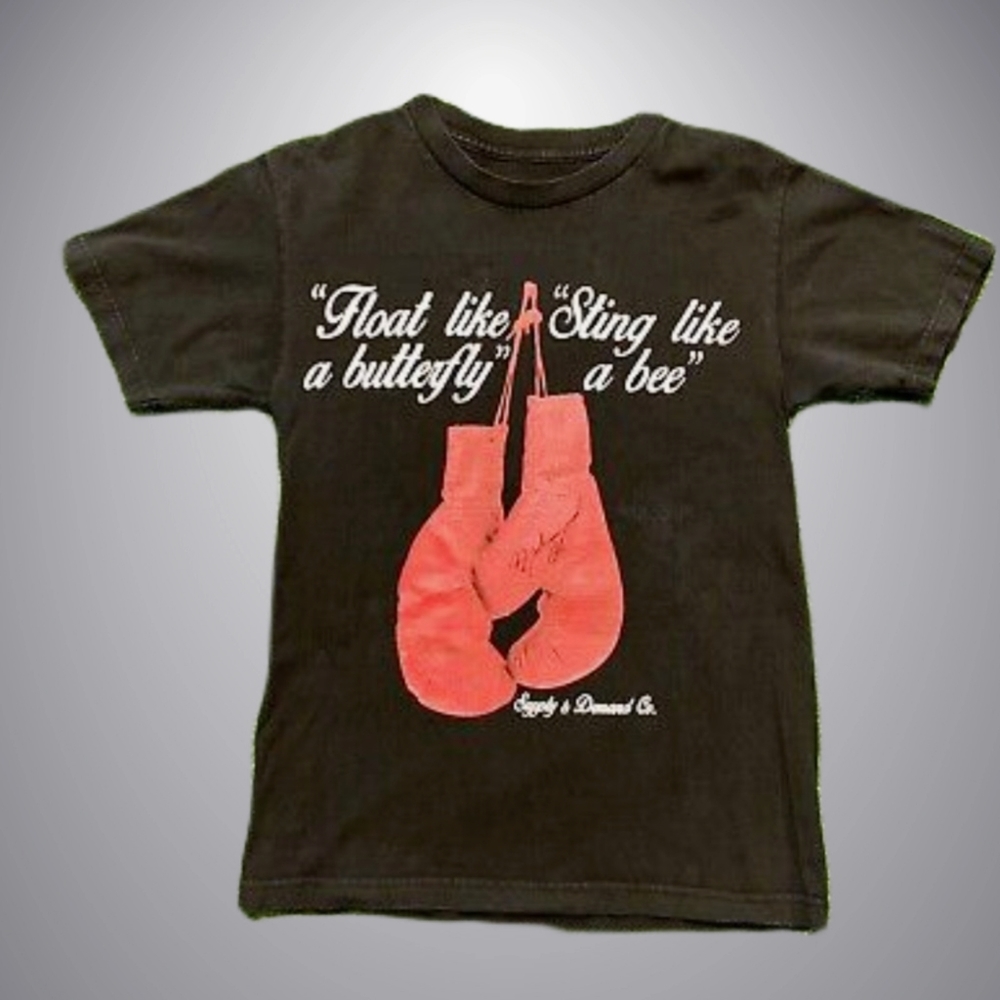 Men 2XL Supply & Demand Black Tee